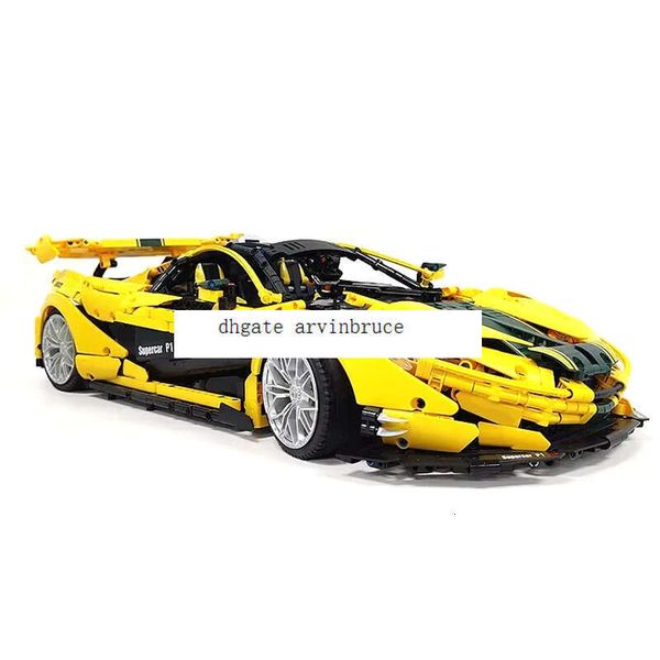 Jetstar 91101 technology P1 supercar building block MOC racing brick puzzle children's toys christmas gift