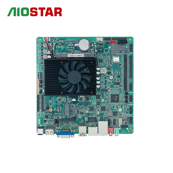 Aiostar Mini-ITX Industrial Motherboard, Integrated Intel Alder Lake 0.8GHz quad-core processor, compatible with Alder Lake-N series CPU