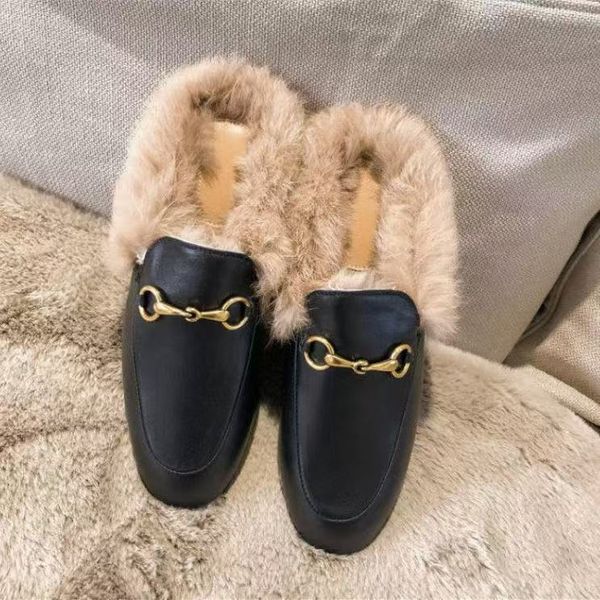 women slippers Fur slides sandals winter mules leather sandal Princetowns slipper Loafers Mules classic Flat Dress shoes, Brick red
women slippers Fur slides sandals winter mules leather sandal Princetowns slipper Loafers Mules classic Flat Dress shoes, Brick red