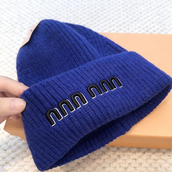 Blue Beanie Designe…