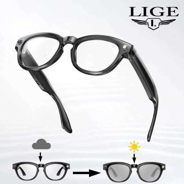 AI Smart Recording Videos Photo Recognition Answer Translation 260Mah Battery Waterproof Bluetooth Color Change Glasses
