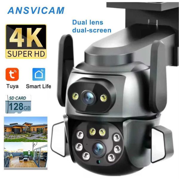 4K 8MP WIFI Camera TUYA APP Dual Sn Cam Binocar AI Body Autatic Tracking CCTV Security Intelligent IP66 Monitoring Z241231
4K 8MP WIFI Camera TUYA APP Dual Sn Cam Binocar AI Body Autatic Tracking CCTV Security Intelligent IP66 Monitoring Z241231