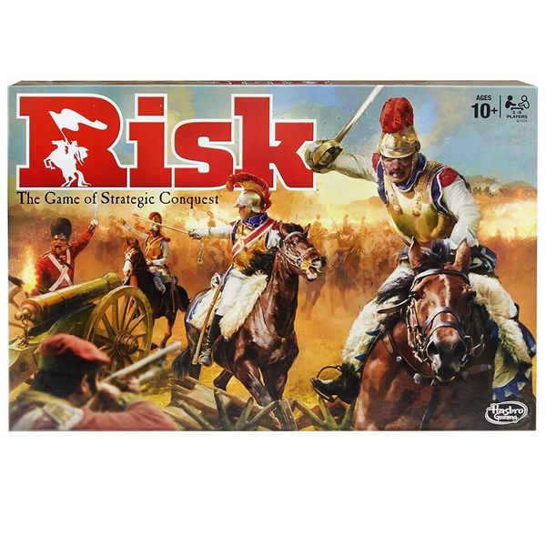 Risk Board Game, Strategy Games for 2-5 Players, Strategy Board Games for Teens, Adults, and Family, War Games, Ages 10 and Up