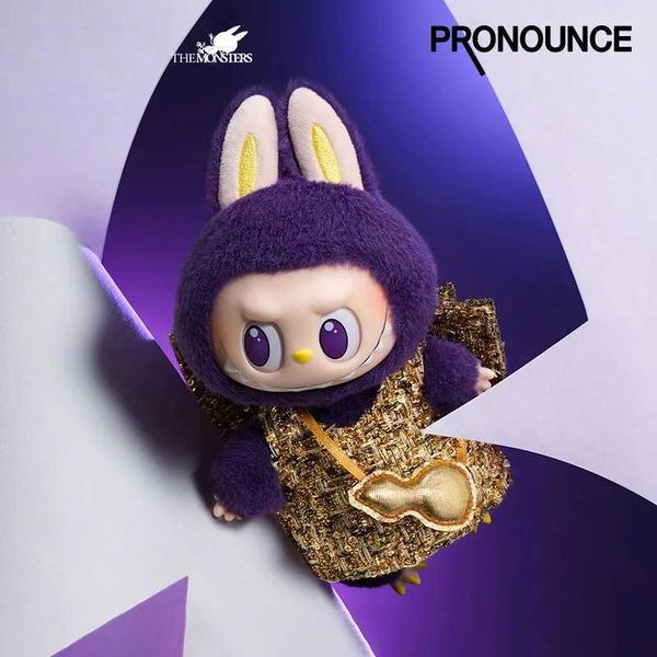 Blind box New Limited Edition The Monsters Labubu X Pronounce Wings Of Fortune Vinyl Dolls Action Figure Kawaii Pendants Toys Girls Gift