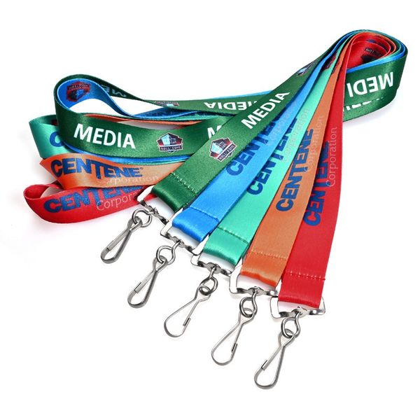 Factory Custom LOGO Mobile Phone Lanyard Neck Hanging Lanyards for Keys ID Card Employee Card Badge Holder Straps Camera Rope Free logo design assistance