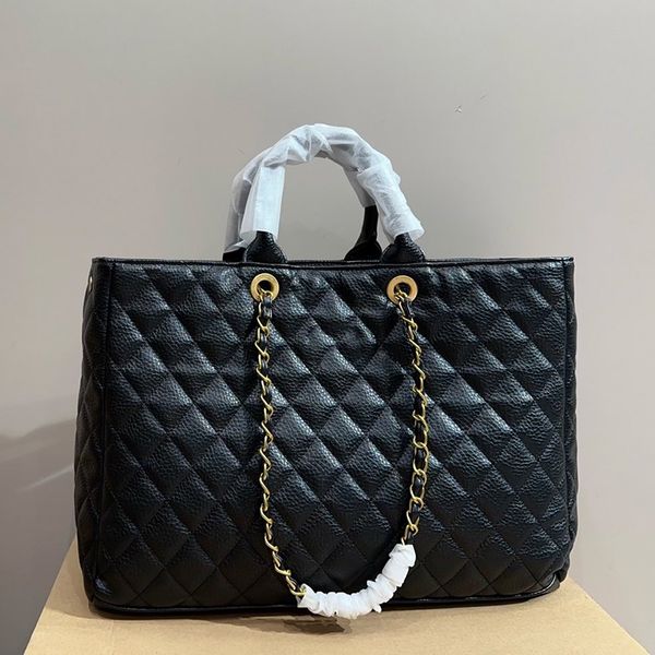 Designer bags Classic Luxury Women Leather Large capacit Tote Shoulder Bag Classic Handbag Second hand Beach bag Chain handbag Shopping Bag travel bag 39m, Black
Designer bags Classic Luxury Women Leather Large capacit Tote Shoulder Bag Classic Handbag Second hand Beach bag Chain handbag Shopping Bag travel bag 39m, Black