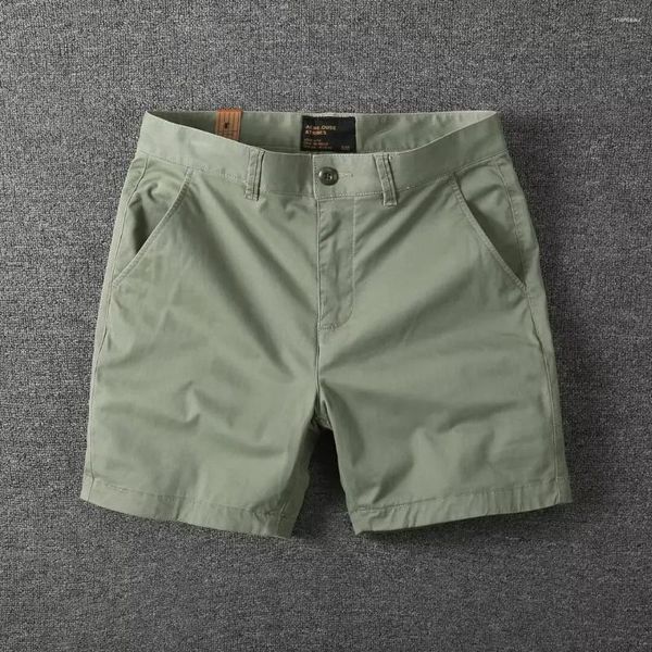 Men's Casual Cotton Summer Shorts Slim Fit