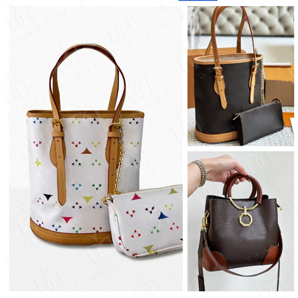 Luxury Designer Retro Bucket bag for women mini tote bag Top quality Brown print Designer bag Bucket Shoulder bag Cross Body Rainbow Monogram handbags mini pochette, T3
Luxury Designer Retro Bucket bag for women mini tote bag Top quality Brown print Designer bag Bucket Shoulder bag Cross Body Rainbow Monogram handbags mini pochette, T3