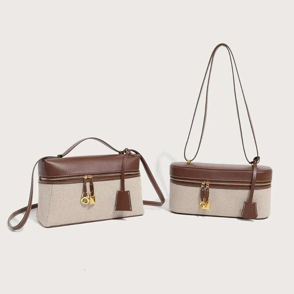 Mirror 2025 New Minimalist Retro Camera Lunch Box Splicing Canvas Shoulder Fashionable Multifunctional Crossbody Bag, Beige
Mirror 2025 New Minimalist Retro Camera Lunch Box Splicing Canvas Shoulder Fashionable Multifunctional Crossbody Bag, Beige