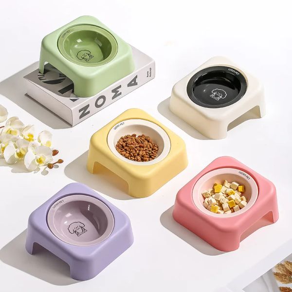 142931 Ceramic Cat Bowl Durable Quality, Hardness, Abrasion Resistance, No Production Marks, Long Service Life-image
