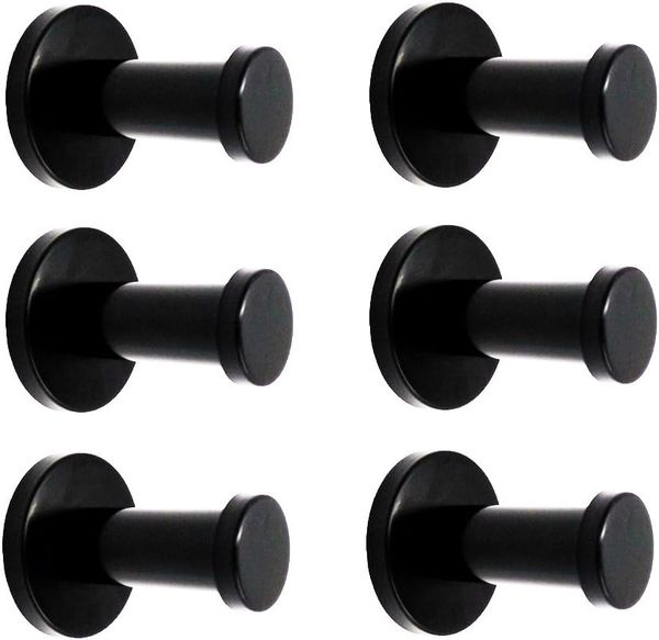 Custom Classic Black Stainless Steel Single Super Heavy Duty Wall Mount Hook, Bath Towel Hooks, Coat Hanger Brass Aluminum
Custom Classic Black Stainless Steel Single Super Heavy Duty Wall Mount Hook, Bath Towel Hooks, Coat Hanger Brass Aluminum