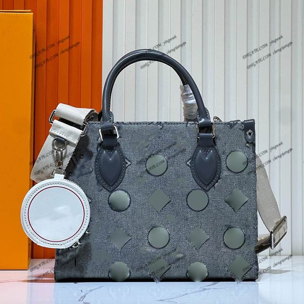 3D Denim Designer Handbag Tote High Quality Shoulder Purses Leather Cross Body Women Pouch with Coins Bag 25cm, Grey 20*15cm
3D Denim Designer Handbag Tote High Quality Shoulder Purses Leather Cross Body Women Pouch with Coins Bag 25cm, Grey 20*15cm