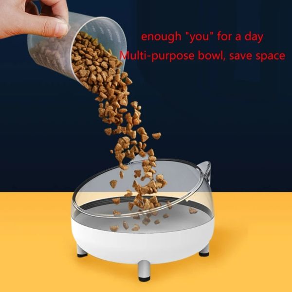 143216 Designed with a wavy bowl bottom, the food distribution is more even, allowing cats to eat without having to rummage and easily enjoy every delicious bite