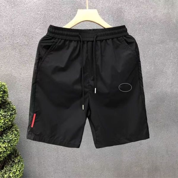 8AAA Designer Man Shorts Drawstring Mens Track Pants Short Joggers Summer Beach Bottoms With Budge Zippers Pockets Side Brand Pant S-4XL