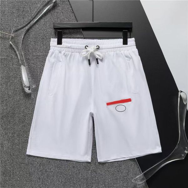 8AAA Designer Man Shorts Drawstring Mens Track Pants Short Joggers Summer Beach Bottoms With Budge Zippers Pockets Side Brand Pant S-4XL