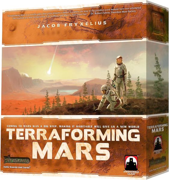 Terraforming Mars Board Game-Award Winning Strategic Space Adventure Game for Family Game Night, Competitive Play&High Replay Value-Adults, Cardboard