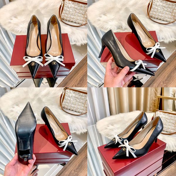2025 New Bow Middle Heel Sandals Designer Stiletto High Heels Lacquer Leather Gold Black Women's Fashion Party Wedding Office High Heels, # 3
2025 New Bow Middle Heel Sandals Designer Stiletto High Heels Lacquer Leather Gold Black Women's Fashion Party Wedding Office High Heels, # 3