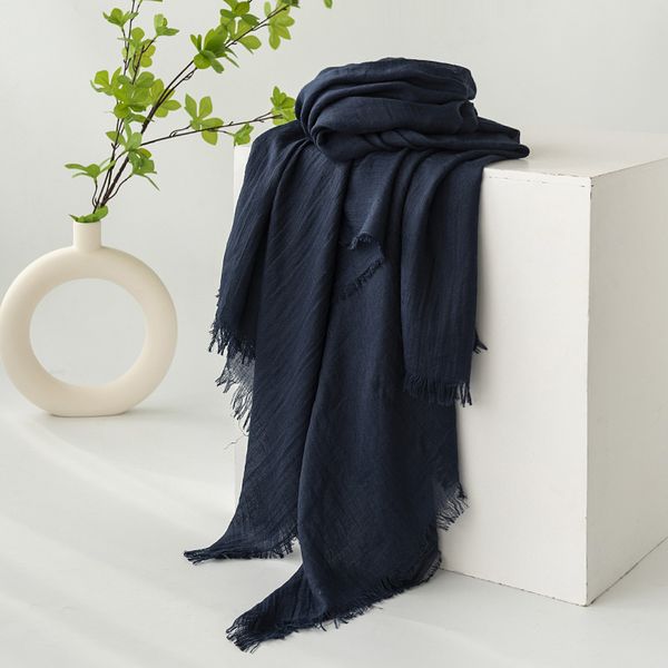 1-301 Women's all-match tassel shawl thickened neck scarf for warmth in solid color
1-301 Women's all-match tassel shawl thickened neck scarf for warmth in solid color