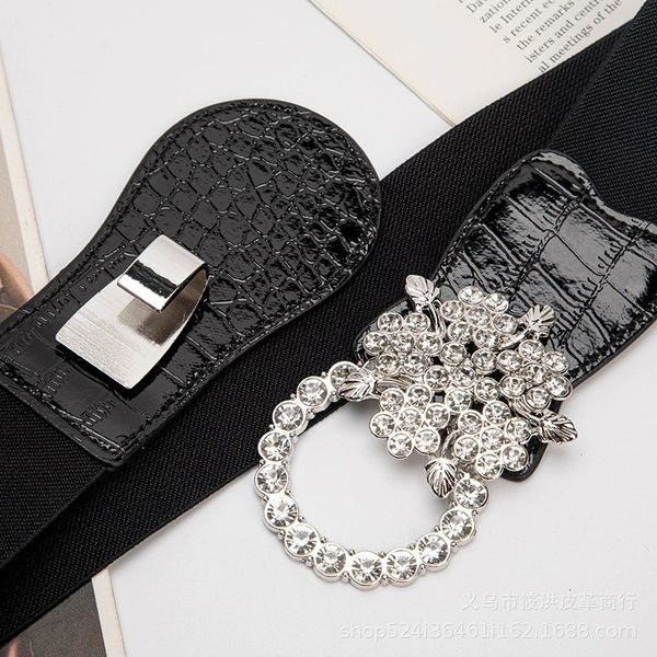Down jacket belt female with diamond waist wide decorative with skirt elastic waist elastic rhinestone outwear waist seal black
Down jacket belt female with diamond waist wide decorative with skirt elastic waist elastic rhinestone outwear waist seal black