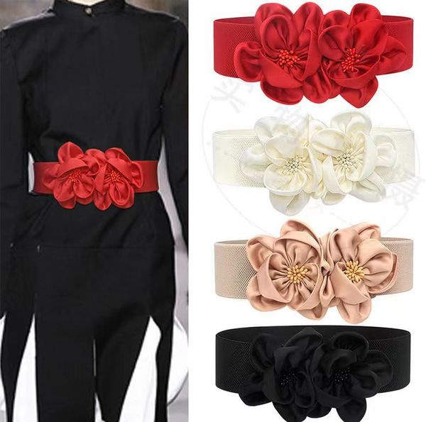 New fashion double flowers decorative dress dress girdle sweater dress skirt belt black versatile youth
New fashion double flowers decorative dress dress girdle sweater dress skirt belt black versatile youth