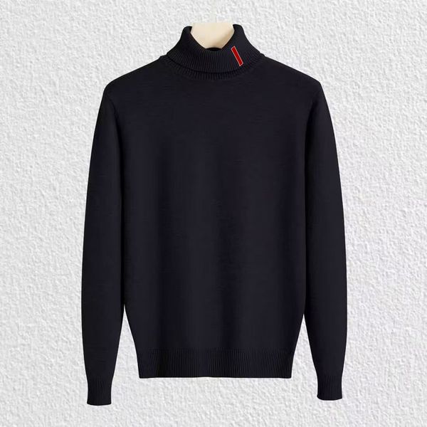 Man Sweaters Knits Tees High Neck Turtleneck Designer Mens …