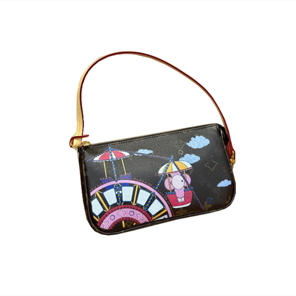 Pochette Crossbody For Christmas Men Women Luxurys Designers Bags Totes Handbag Snow Show Petula Wallet Messenger Purse pouch With Gold Chain 23.5cm, Y1
Pochette Crossbody For Christmas Men Women Luxurys Designers Bags Totes Handbag Snow Show Petula Wallet Messenger Purse pouch With Gold Chain 23.5cm, Y1