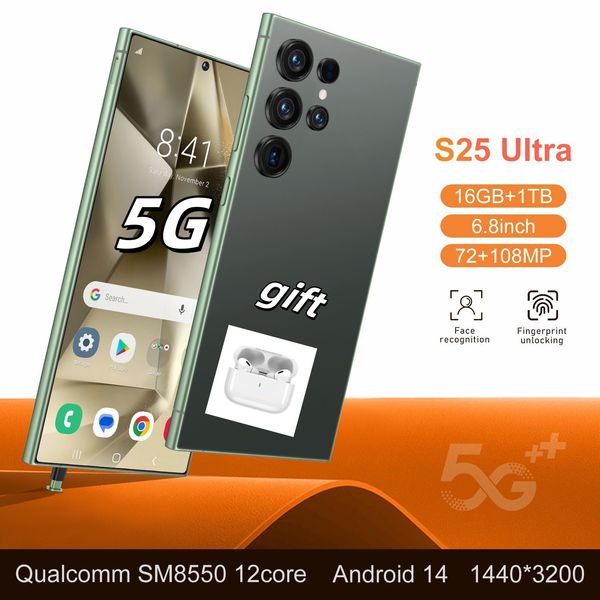 Unlocked S25 Ultra Mobile Phone with 7.3 Inches Super AMOLED Toucreen & Advanced Security Features 1TB Internal Memory, Black
Unlocked S25 Ultra Mobile Phone with 7.3 Inches Super AMOLED Toucreen & Advanced Security Features 1TB Internal Memory, Black