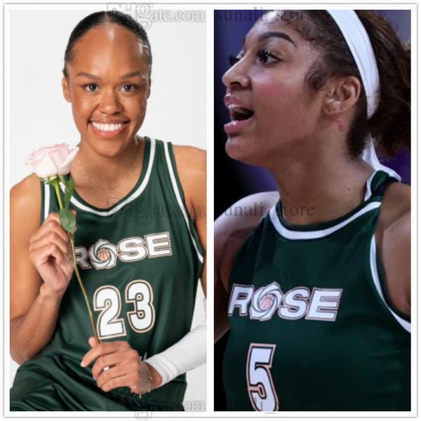 Rose BC 3-on-3 Womens Basketball Jerseys League Uniforms 5 Angel Reese 2 Kahleah Copper 12 Gray 10 Lexie Hull 23 Azura Stevens 20 Brittney Sykes Printed