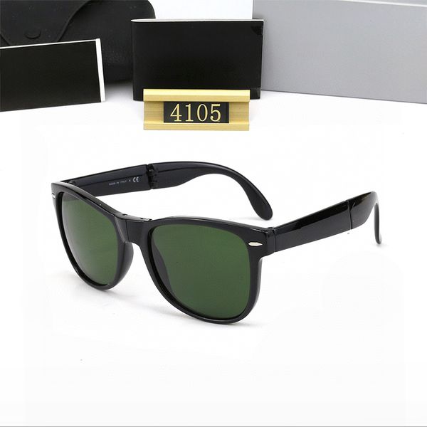 Latest Sunglass Fashion Foldable Sunglasses Designer Polarized Women Men Sun glass Goggle Adumbral 5 Color Option Eyeglasses Travling Beach