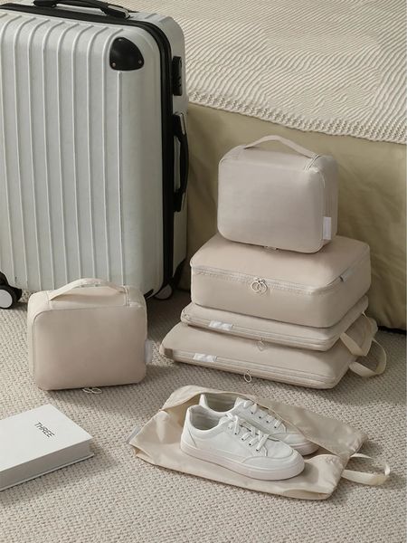 Portable Travel Storage Bag Set - Organize Your Clothing Shoes and Underwear with Ease - Perfect for Luggage and Suitcase Pack 250121BJ