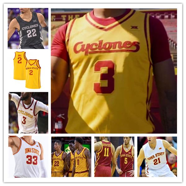 NCAA College Basketball Jerseys Curtis Jones Keshon Gilbert Joshua Jefferson Milan Momcilovic Tamin Lipsey Dishon Jackson Nate Heise Brandton Chatfield Custom 4X, Men yellow style
NCAA College Basketball Jerseys Curtis Jones Keshon Gilbert Joshua Jefferson Milan Momcilovic Tamin Lipsey Dishon Jackson Nate Heise Brandton Chatfield Custom 4X, Men yellow style
