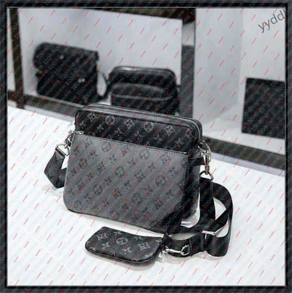 Designer bags crossbody women Handbags Men Leather TRIO Messenger Bags Totes Luxury Shoulder Purse Bag Designer Handbag Tote Man's bag, T25
Designer bags crossbody women Handbags Men Leather TRIO Messenger Bags Totes Luxury Shoulder Purse Bag Designer Handbag Tote Man's bag, T25