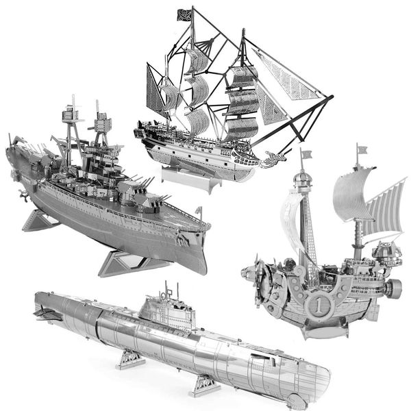 3D Metal Puzzle model kits DIY Laser Cut Puzzles Jigsaw Toy JSPT15 W250117