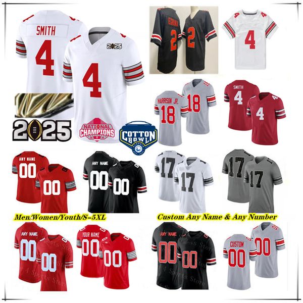 Ohio College Football Jersey Jeremiah Smith Will Howard Quinshon Judkins TreVeyon Henderson Emeka Egbuka Caleb Downs JT Tuimoloau Jack Sawyer Sonny Styles Stroud, Men grey style1
Ohio College Football Jersey Jeremiah Smith Will Howard Quinshon Judkins TreVeyon Henderson Emeka Egbuka Caleb Downs JT Tuimoloau Jack Sawyer Sonny Styles Stroud, Men grey style1