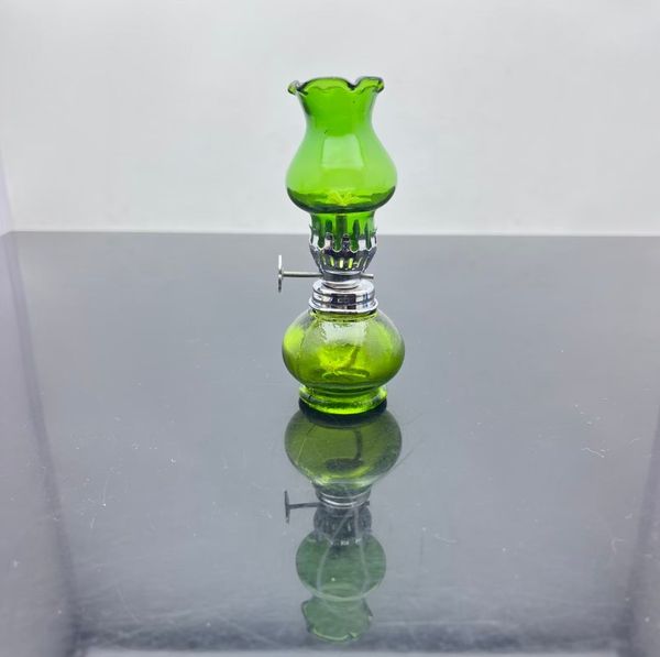 Smoking pipes Accessories Smoking hookah bongs water bottle bowl Old colored glass alcohol lamp accessories