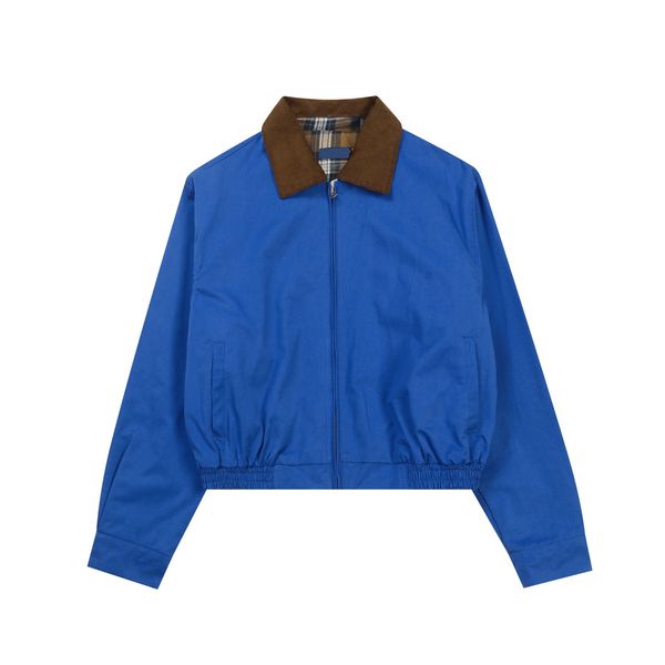 Womens Streetwear Jacket Casual Utility Workwear Bomber Style Khaki Color Vintage Look Turn Down Collar Fashion Ladies Outerwear Coat, R14-blue 
Womens Streetwear Jacket Casual Utility Workwear Bomber Style Khaki Color Vintage Look Turn Down Collar Fashion Ladies Outerwear Coat, R14-blue