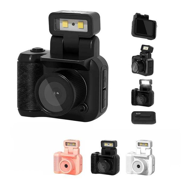 1080P HD Y4000 Kids Monoreflexes Style Camera With Flash Light And Battery Dock Portable Video Recorder With LCD Screen X250804