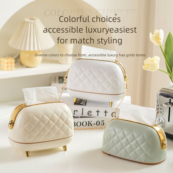 Bag Simple High-end Ins Style Light Living Room Kitchen Creative Tissue Box Internet Celebrity High Appearance