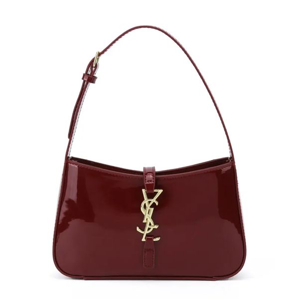 Designer Bag Shoulder Bag purses Metal Hook Buckle Closure Design Underarm Bag Fashion texture shiny underarm bag handbag bag Multicolor Leather, Color14 -24*13cm 
Designer Bag Shoulder Bag purses Metal Hook Buckle Closure Design Underarm Bag Fashion texture shiny underarm bag handbag bag Multicolor Leather, Color14 -24*13cm