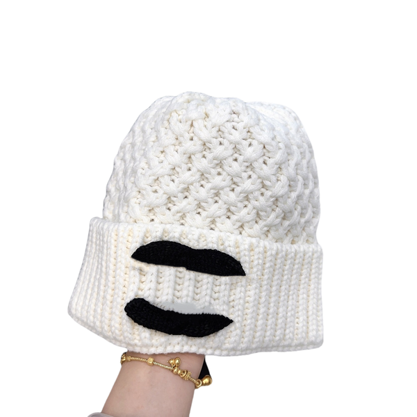 Black White Beanie …