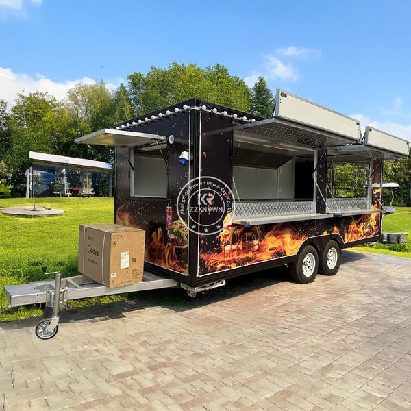 Outdoor Hot Dog Ice Cream Cart Street Catering Trailer Food Truck Fully Equipped Concession Mobile Food Trailer For Sale
Outdoor Hot Dog Ice Cream Cart Street Catering Trailer Food Truck Fully Equipped Concession Mobile Food Trailer For Sale