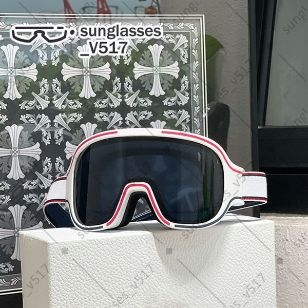 White Ski Goggle Su… - image