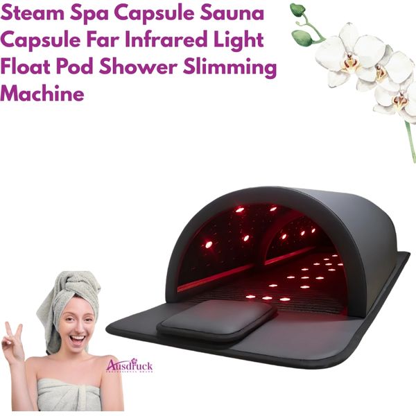 New Style Big Size 1200W Far Infrared 660nm Red Light Sauna Dome for Body Detox Weight Loss