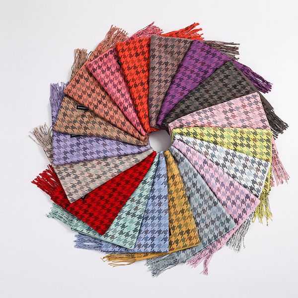 Women's winter high-end cotton printed scarf, versatile for men, faux cashmere shawl
Women's winter high-end cotton printed scarf, versatile for men, faux cashmere shawl