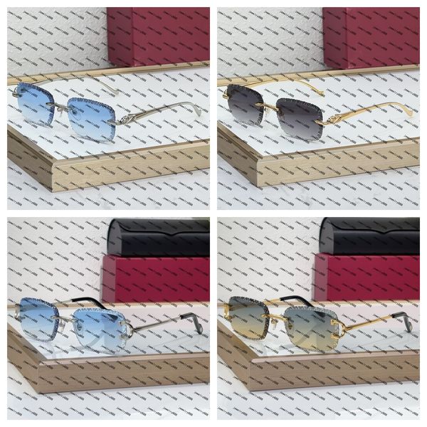 Designer SunGlasses Women's sunglasse Diamond Cut Sunglasses Men And Women Stylish Wire C Luxury Designer Driving Shades Outdoor Ornamental
Designer SunGlasses Women's sunglasse Diamond Cut Sunglasses Men And Women Stylish Wire C Luxury Designer Driving Shades Outdoor Ornamental