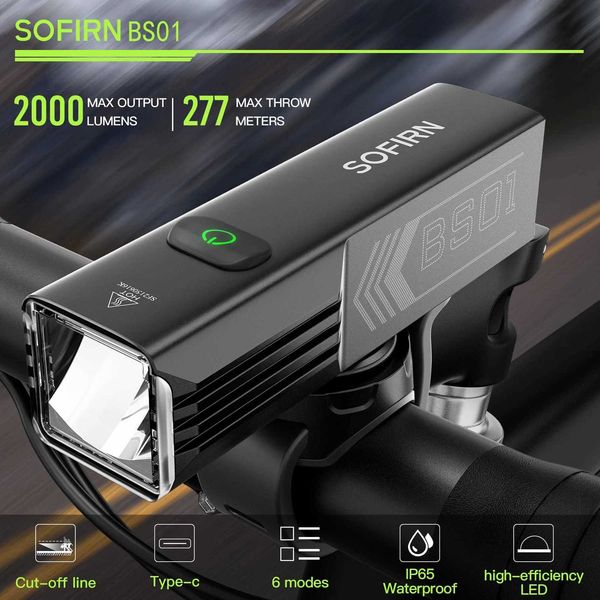 5000mAh Mountain Bike Front Lamp Flashlight Powerful LED Bicycle Light with Power Bank Function Z250809