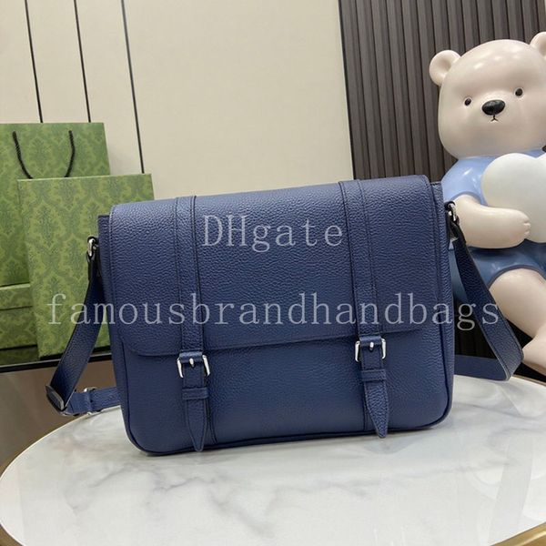 Medium Men Message Bag Designer Handbag 31CM Mirror Quality Men Shoulder Bag With Box 25G760234A