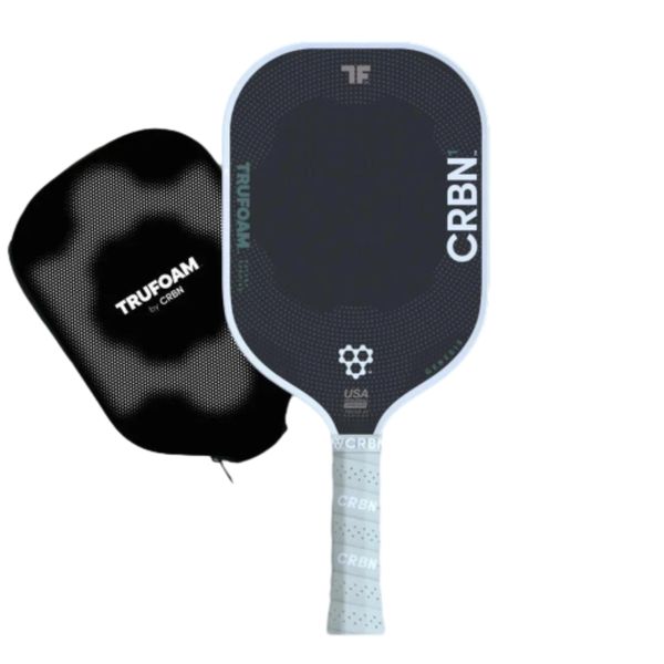 CRBN 1 TruFoam Genesis Pickleball Paddle , Elongated Hybrid Shape for Power & Control , TruFoam Technology , New with Tags
CRBN 1 TruFoam Genesis Pickleball Paddle , Elongated Hybrid Shape for Power & Control , TruFoam Technology , New with Tags
