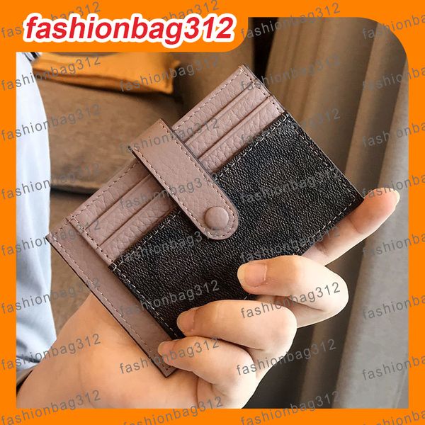 Designer 10A Card Holders Credit Card Mini Snap Button Card Case Business coin purse Card Clutch Wallets ID Card Multiple card slots mini high-end card bag Bank card, #2
Designer 10A Card Holders Credit Card Mini Snap Button Card Case Business coin purse Card Clutch Wallets ID Card Multiple card slots mini high-end card bag Bank card, #2