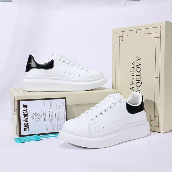 Designer shoes Alexander MQ Platform Sole Sneaker Leather Sneakers Pairs Men Women Black veet Trainers Rubber Platformsole Outdoor Shoe..., #-3 pure white
Designer shoes Alexander MQ Platform Sole Sneaker Leather Sneakers Pairs Men Women Black veet Trainers Rubber Platformsole Outdoor Shoe..., #-3 pure white